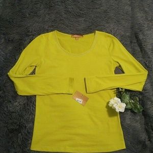 Nwt! Ellen Tracy xs long sleeve top